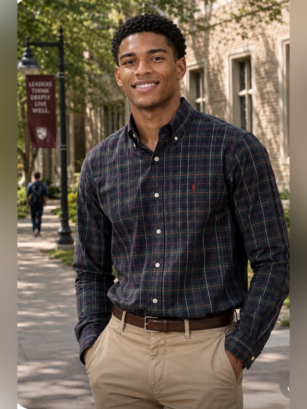 Ralph Lauren Blake 100% Cotton Large Men’s Shirt - Classic, Preppy